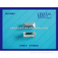 Fancy stone crystal beads BUT-4501 rectangle